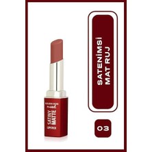 Satiny Lipstick No:03 Nude Rose - Mat Ruj
