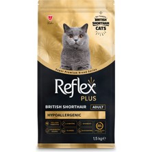 Reflex Plus British Shorthair Hipoalerjenik Yetişkin Kedi Maması 1,5 kg