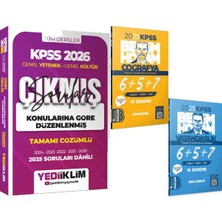 Yediiklim Yayınları 2025 Kpss Coğrafya Vatandaşlık Deneme - 2026 Kpss Konularına Göre Çözümlü Çıkmış Sorular