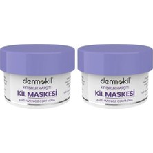 Kırışıklık Karşıtı Kil Maskesi 50 ml 2li Paket