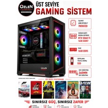 Özlen XL4 RYZEN 7 7800X3D RTX 5060Tİ 16GB 1TB M.2 SSD 16GB DDR5 RAM Üst Seviye Oyuncu Bilgisayarı