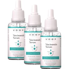 Voop Niacinamide, Gözenek Sıkılaştırıcı Serum 30 ml (3 Paketi)