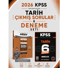 Anla Kazan Yayınları Marka 2026 Kpss Tarih Tüm Sınavlar Çıkmış Sorular & Kpss Tarih 6 Deneme Evp Akademi Seti