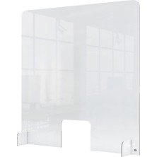 Nobo Saydam Akrilik Camdan Bar Standı, Kusmuk, Çırak ve Öksürük Koruması, 700 x 850 Mm, Şeffaf, 1915488