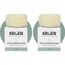 Krijen Shea Butter & Katı Şampuan 100 gr (2 Paketi)
