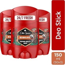 Old Spice Bearglove Erkek Deodorant Stick 50 ml 3lü Paket