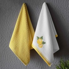 Maxstyle Pamuk Mutfak Havlusu 40X60 cm 2li Limon