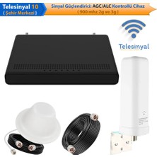 Telesinyal 10 Gsm Telefon Sinyal Güçlendirici, Yükseltici ve Arttırıcı (tek bantlı) 2g 3g 4.5g lte ve 5g