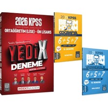 İndeks Akademi Yayıncılık 2025 Kpss Coğrafya Vatandaşlık Deneme - 2026 Kpss Lise Ortaöğretim Ön Lisans Yedix 7 Deneme