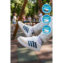 Walkway Lafonten 754 F Beyaz-Indigo Erkek Çocuk Spor Ayakkabı