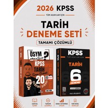 Anla Kazan Yayınları Dizgi Kitap 2026 Kpss Tarih 20 Deneme & Kpss Tarih 6 Deneme Evp Akademi Seti