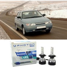 Photon Lada Vega 2110 LED Xenon Kısa Far Ampulü H1 Access Yeni Seri Beyaz