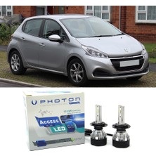 Photon Peugeot 208 Uzun Far Ampulü H7 Access Yeni Seri Beyaz 2012-2019