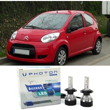 Photon Citroen C1 LED Xenon Uzun + Kısa Far Ampulü H4 Access Yeni Seri Beyaz