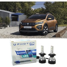 Photon Dacia Sandero Kısa Far Ampulü H7 Access Yeni Seri Beyaz 2021-2023
