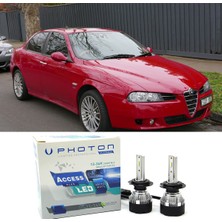 Photon Alfa Romeo 156 LED Xenon Uzun Far Ampulü H1 Access Yeni Seri Beyaz