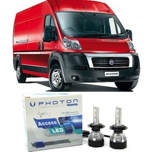 Photon Fiat Ducato LED Xenon Kısa Far Ampulü H7 Access Yeni Seri Beyaz 2006-2013
