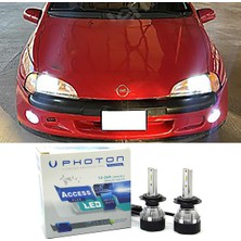 Photon Opel Tigra LED Xenon Uzun Far Ampulü H1 Access Yeni Seri Beyaz 1995-2000