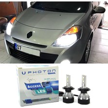 Photon Renault Clio 3 LED Xenon Kısa Far Ampulü H7 Access Yeni Seri Beyaz 2006-2013