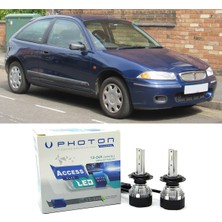Photon Rover 200 LED Xenon Uzun + Kısa Far Ampulü H4 Access Yeni Seri Beyaz