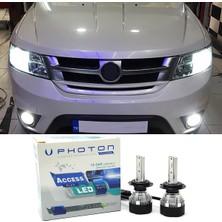 Photon Fiat Freemont LED Xenon Kısa Far Ampulü H11 Access Yeni Seri Beyaz