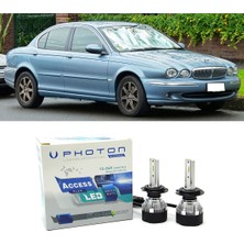 Photon Jaguar x Type LED Xenon Uzun Far Ampulü H1 Access Yeni Seri Beyaz