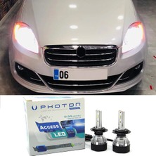 Photon Fiat Linea LED Xenon Uzun Far Ampulü H1 Access Yeni Seri Beyaz