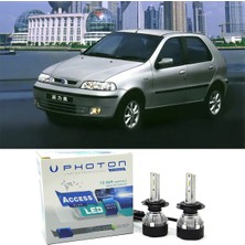 Photon Fiat Palio LED Xenon Kısa Far Ampulü H7 Access Yeni Seri Beyaz 1998-2002