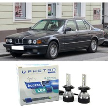 Photon Bmw E32 LED Xenon Uzun Far Ampulü H1 Access Yeni Seri Beyaz