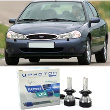 Photon Ford Mondeo Mk2 LED Xenon Uzun Far Ampulü H1 Access Yeni Seri Beyaz 1996-2000
