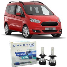 Photon Ford Tourneo Courier LED Xenon Kısa Far Ampulü H7 Access Yeni Seri Beyaz