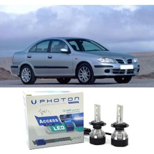 Photon Nissan Almera LED Xenon Kısa Far Ampulü H7 Access Yeni Seri Beyaz 2001-2004
