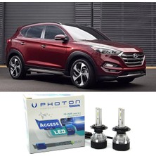 Photon Hyundai Tucson LED Xenon Sis Far Ampulü H8 Access Yeni Seri Beyaz 2015-2018