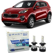 Photon Kia Sportage LED Xenon Uzun Far Ampulü H1 Access Yeni Seri Beyaz 2009-2016