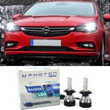 Photon Opel Astra K LED Xenon Kısa Far Ampulü H7 Access Yeni Seri Beyaz 2015+