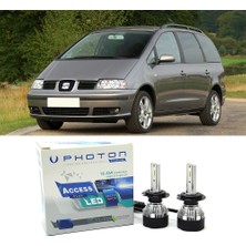 Photon Seat Alhambra Kısa Far Ampulü H7 Access Yeni Seri Beyaz 2001-2010