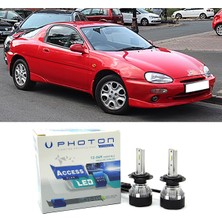 Photon Mazda Mx3 LED Xenon Uzun + Kısa Far Ampulü H4 Access Yeni Seri Beyaz