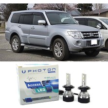 Photon Mitsubishi Pajero LED Xenon Uzun + Kısa Far Ampulü H4 Access Yeni Seri Beyaz