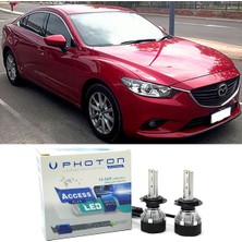 Photon Mazda 6 LED Xenon Uzun Far Ampulü H1 Access Yeni Seri Beyaz
