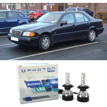 Photon Mercedes C W202 LED Xenon Kısa Far Ampulü H1 Access Yeni Seri Beyaz