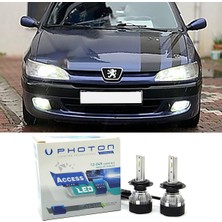 Photon Peugeot 306 LED Xenon Kısa Far Ampulü H7 Access Yeni Seri Beyaz 1996+