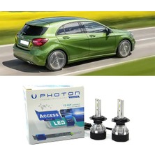 Photon Mercedes A180 LED Xenon Kısa Far Ampulü H7 Access Yeni Seri Beyaz 2012-2018