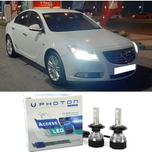 Photon Opel Insignia A LED Xenon Sis Far Ampulü H10 Access Yeni Seri Beyaz 2008-2017