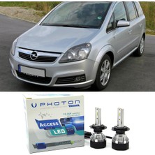 Photon Opel Zafira B LED Xenon Uzun Far Ampulü Hb3 Access Yeni Seri Beyaz 2005-2014