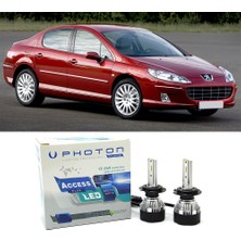 Photon Peugeot 407 Sis Far Ampulü H11 Access Yeni Seri Beyaz 2004-2011
