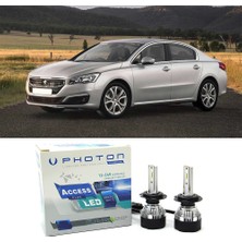 Photon Peugeot 508 Kısa Far Ampulü H7 Access Yeni Seri Beyaz 2011-2018