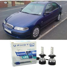 Photon Rover 400 LED Xenon Uzun + Kısa Far Ampulü H4 Access Yeni Seri Beyaz