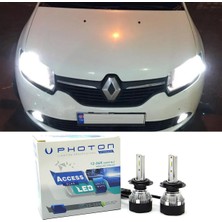 Photon Renault Symbol LED Xenon Uzun Far Ampulü H7 Access Yeni Seri Beyaz