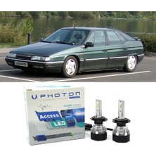 Photon Citroen Xm LED Xenon Kısa Far Ampulü H1 Access Yeni Seri Beyaz