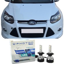 Photon Ford Focus 3 LED Xenon Sis Farı Ampulü H11 Access Yeni Seri Beyaz 2012-2015